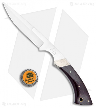 Vintage Pacific Cutlery Weehawk Boot Knife Red Micarta (4.75" Satin)
