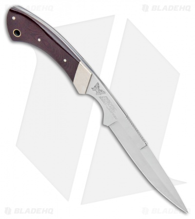 Vintage Pacific Cutlery Weehawk Boot Knife Red Micarta (4.75" Satin)