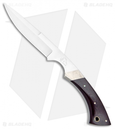 Vintage Pacific Cutlery Weehawk Boot Knife Red Micarta (4.75" Satin)