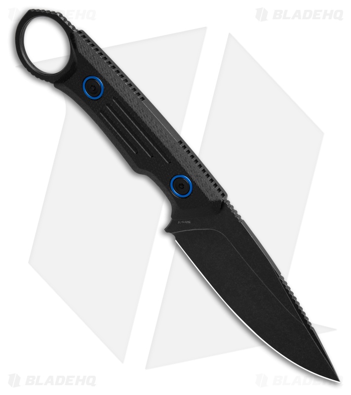 Vosteed Fullback Fixed Blade Knife Black Micarta Black SW Vosteed Fullback Fixed Blade Knife Black Micarta Black SW