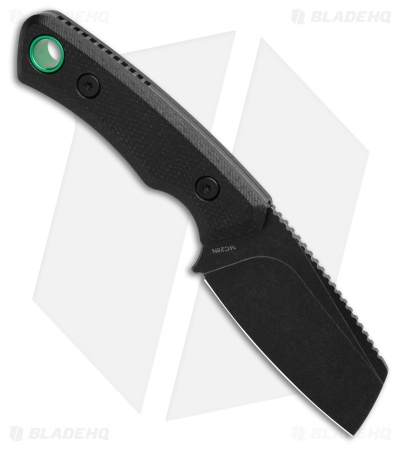 Vosteed Marmoset Fixed Blade Knife Black Micarta (2.2" Black SW)