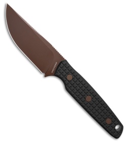 Vosteed Mink Fixed Blade Knife Black G-10 (3.3&quot; Copper Dune) | 230899