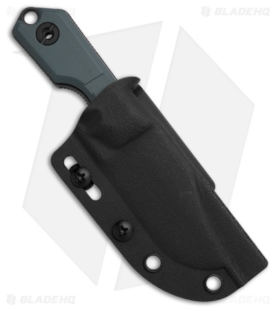 Vosteed Quokka Fixed Blade Knife Blue G-10 (2.7" Black Stonewash)