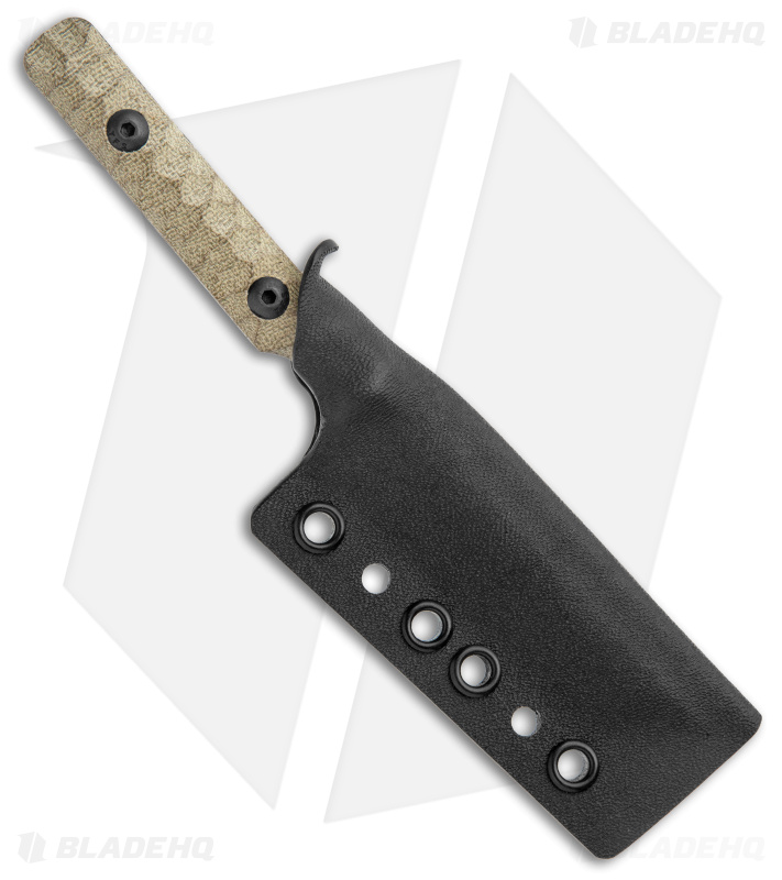 Wachtman Pocket Samurai Fixed Knife Micarta - Blade HQ
