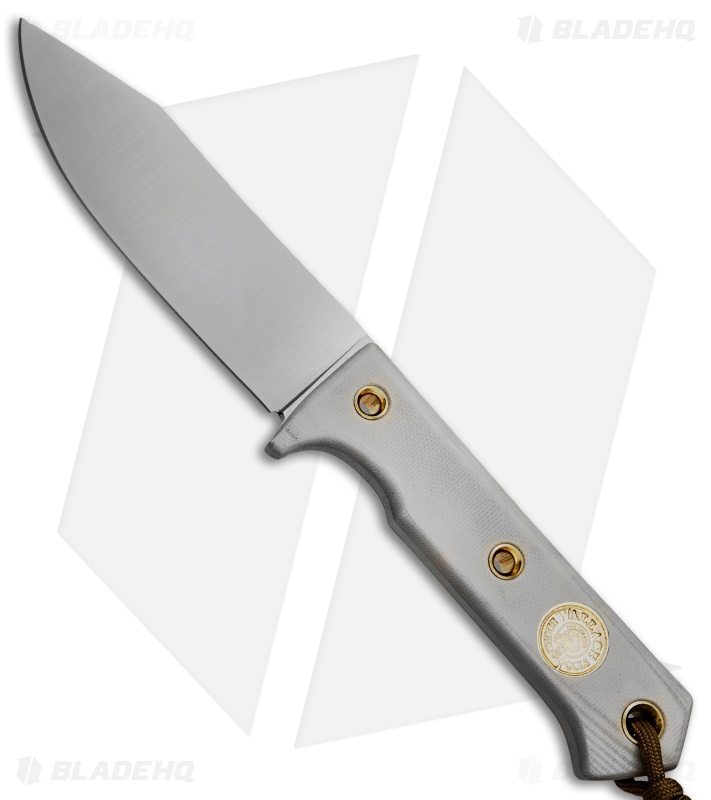 Wallace Edged Tools FS II Fixed Blade Knife Gray G-10 (4.5" Satin)