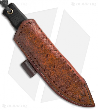 Wallace Edged Tools Field Mouse Fixed Blade Knife Black  G-10 (3.25" Satin)