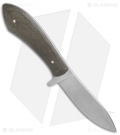 White River Knives Bush Knife OD Green Micarta (3.625" Stonewash) 