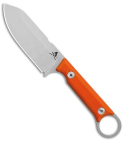 White River Firecraft 3.5 Pro Fixed Blade Knife Orange G-10 (3.5&quot; Stonewash) | 95512