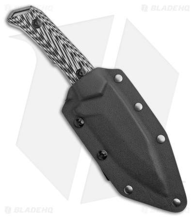 Willumsen Copenhagen Despot Fixed Blade Gray G-10 (4.5" Stonewash)