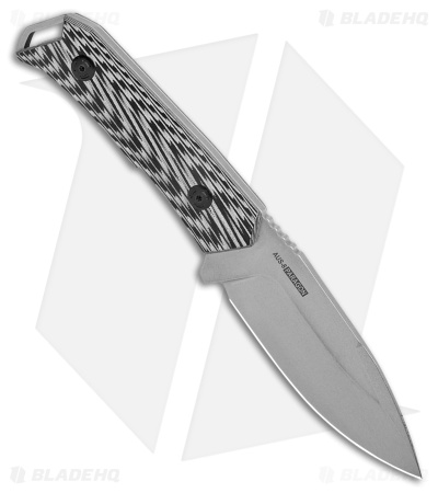 Willumsen Copenhagen Despot Fixed Blade Gray G-10 (4.5" Stonewash)