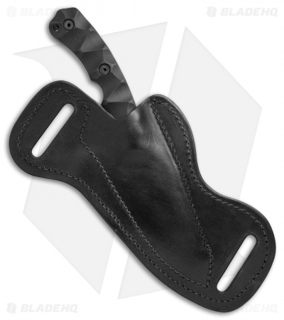 Wilmont Knives Persian Fixed Blade Knife Black G-10 (4.125" Acid SW)