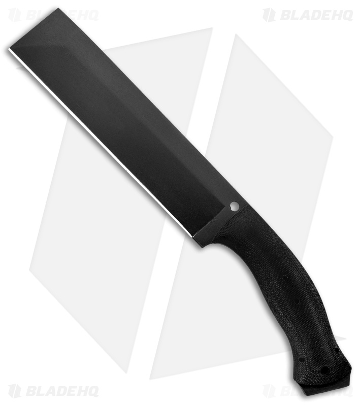 Winkler Knives Air Force Survival Knife Black Canvas Laminate (8.25" Caswell) 