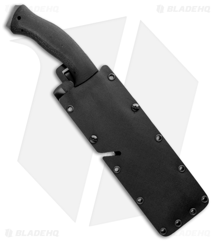 Winkler Knives Air Force Survival Knife Black Canvas Laminate (8.25" Caswell) 