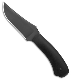 Winkler Knives Blue Ridge Crusher Knife Black Laminate (4.25" Black Caswell)