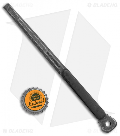 Winkler Knives Screwdriver Pick 1/4" Leather Wrap w/ Kydex Sheath (4.25" Black)