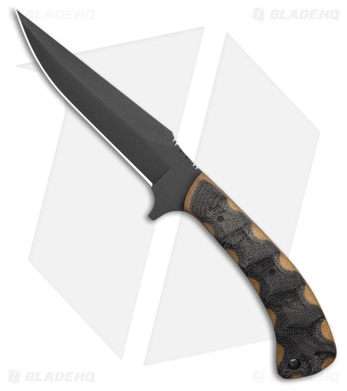 Winkler Knives Shadow Strike WASP Laminate Sculpted (5.25" Black)