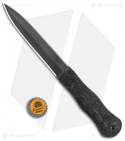 Winkler Knives Tactical Dagger Knife Black Rubber (5.5" Caswell)