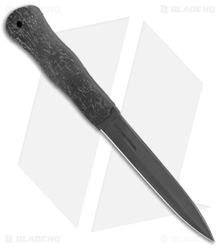 Winkler Knives Tactical Dagger Knife Black Rubber (5.5" Caswell)