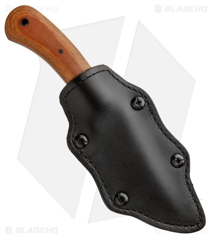 Winkler Knives Blue Ridge Hunter Fixed Blade Tan Canvas Laminate