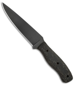 Winkler Knives Recon Fixed Blade Knife Rubber (5.875" Black)