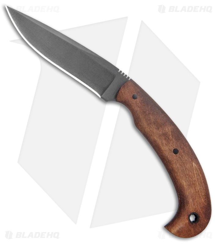 Winkler Knives  Contingency Fixed Blade Knife Maple (3.75" Black)