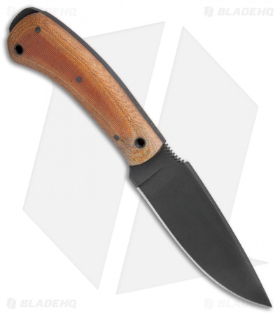 Winkler Knives Woodsman Fixed Blade Knife Tan Canvas Laminate (4.25" Caswell)