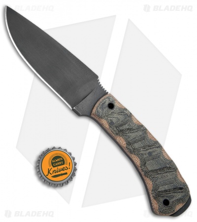 Winkler Knives Woodsman Fixed Blade Knife WASP Canvas Laminate (4.25" Caswell)