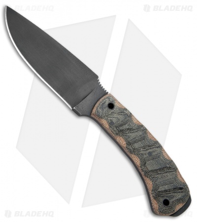 Winkler Knives Woodsman Fixed Blade Knife WASP Canvas Laminate (4.25" Caswell)