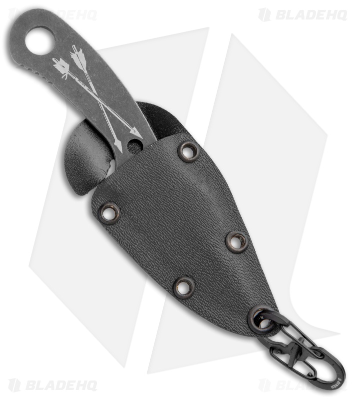 Winkler Knives Jason Knight Zipper Crossed Arrows Neck Knife (2.5