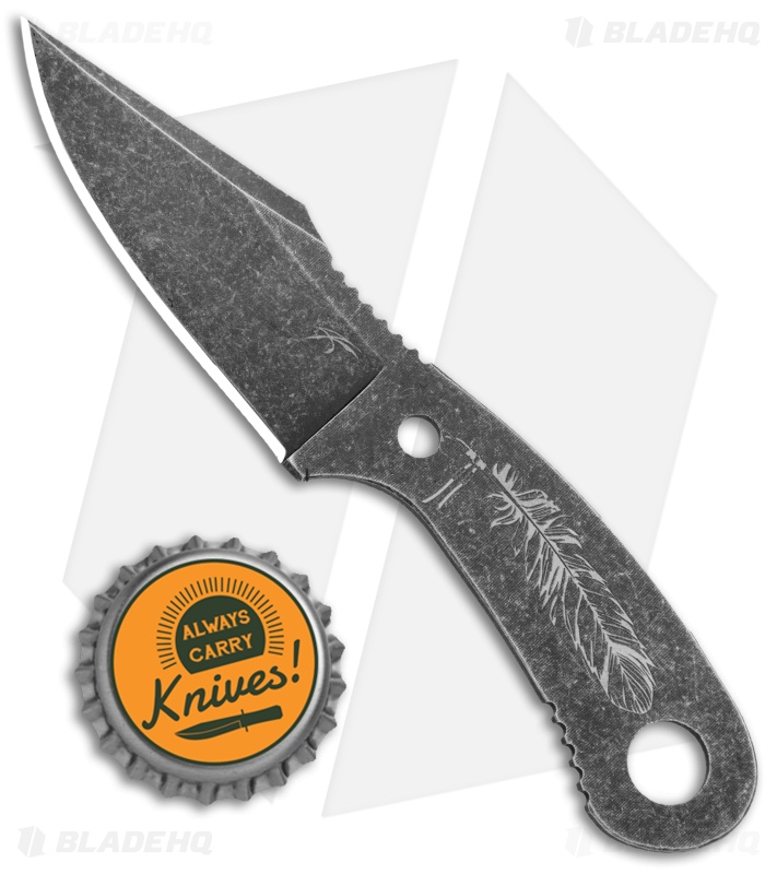 Winkler Knives Jason Knight Zipper Feather Neck Knife (2.5