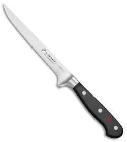 Wusthof Classic 6" Boning Kitchen Knife Black Polymer