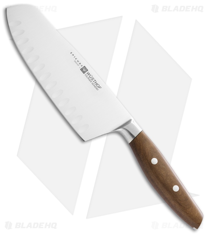 Wusthof Epicure 6.5" Santoku Kitchen Knife Composite Wood Blade HQ