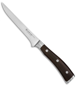 Wusthof Ikon 5" Boning Kitchen Knife Grenadill Wood