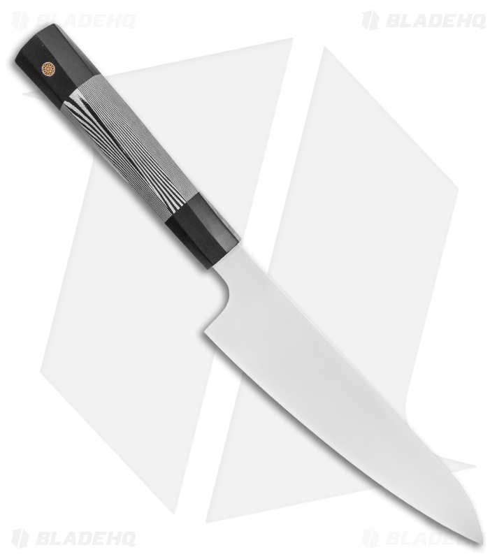 Xin Cutlery Xincare 7.5" Kiritsuke Chef's Kitchen Knife Black/White G10