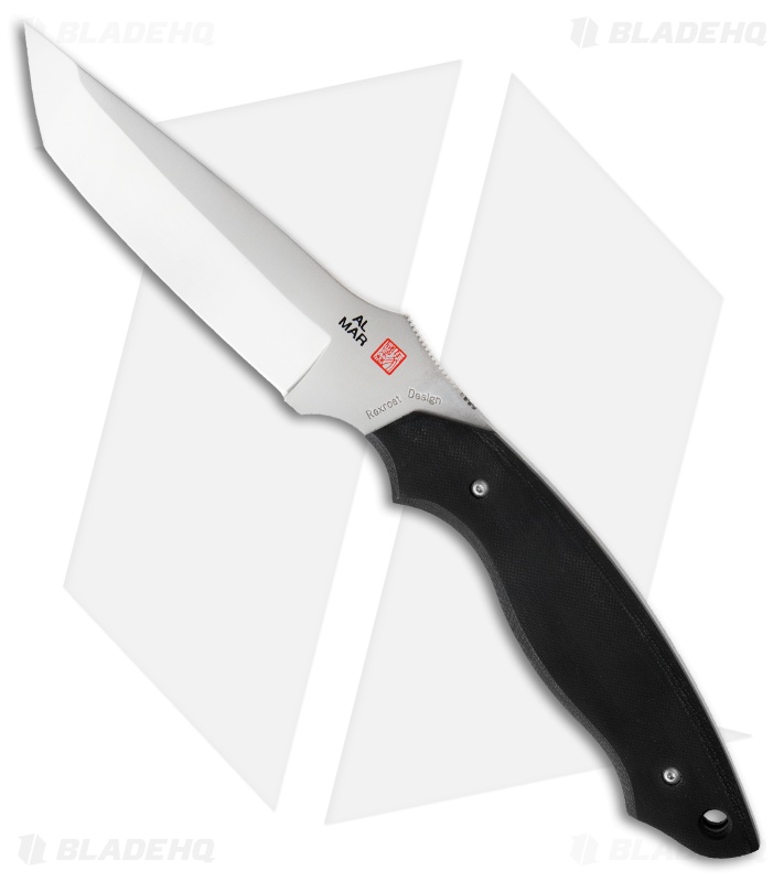 Al Mar Backup Model 1 Tanto Fixed Blade Knife (4" Satin) BU1-2