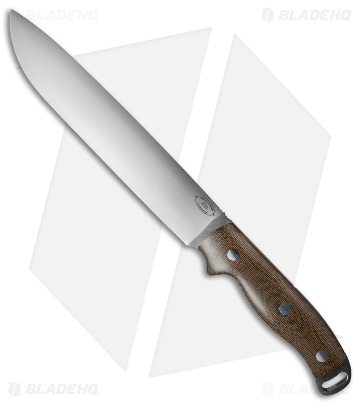 American Knife Company Denali Fixed Blade Green Micarta (8.5" Satin)
