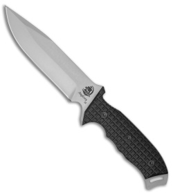 Anglesey Rival Fixed Blade Knife Black G-10 (6.25" Bead Blast) 