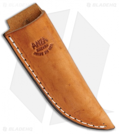 Anza WK-5FE Fixed Blade Knife Full Stag Horn (3.00" Satin)