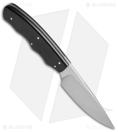 Arno Bernard Knives Squirrel Fixed Blade Knife Black G-10 (2.63" Satin)