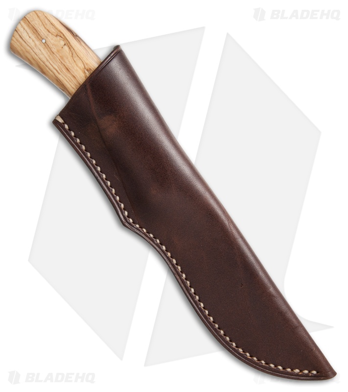 Arno Bernard Knives Kudu Fixed Blade Knife Wild Olive (3.75" Satin)