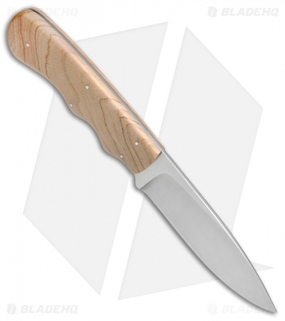 Arno Bernard Knives Cheetah Fixed Blade Knife Wild Olive (4.125" Satin)