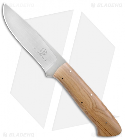 Arno Bernard Knives Croc Fixed Blade Knife Wild Olive (4.25" Satin)