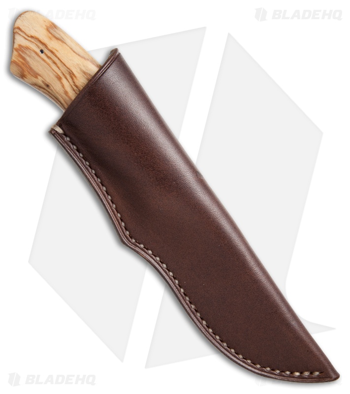 Arno Bernard Knives Wolverine Fixed Blade Knife Wild Olive (3.125" Satin)