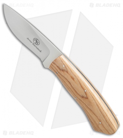 Arno Bernard Knives Wolverine Fixed Blade Knife Wild Olive (3.125" Satin)
