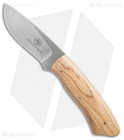 Arno Bernard Knives Wolverine Fixed Blade Knife Wild Olive (3.125" Satin)