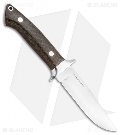 Bark River Chute Fixed Blade Knife OD Green Micarta CPM 154 (3.75 Satin)
