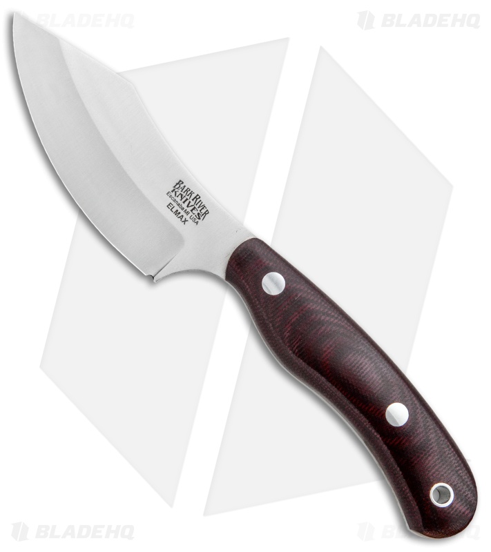 Bark River JX6 Companion - Hunting Fixed Blade Knife | Burgundy