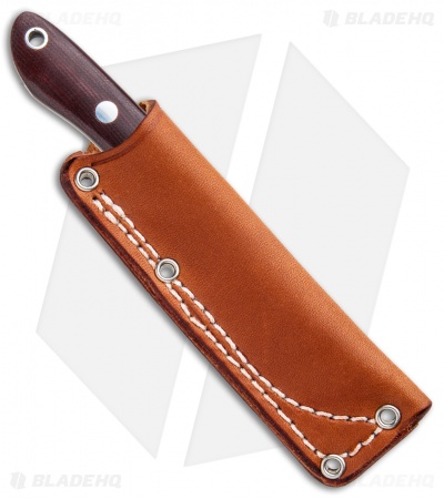 Bark River Knives PSK Personal Survival Knife Burgundy Micarta (2.2" Satin)