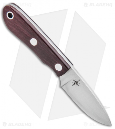 Bark River Knives PSK Personal Survival Knife Burgundy Micarta (2.2" Satin)