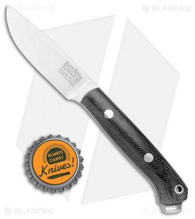 Bark River Little Creek Black Canvas Micarta (2.5 Bark River Little Creek Black Canvas Micarta (2.5